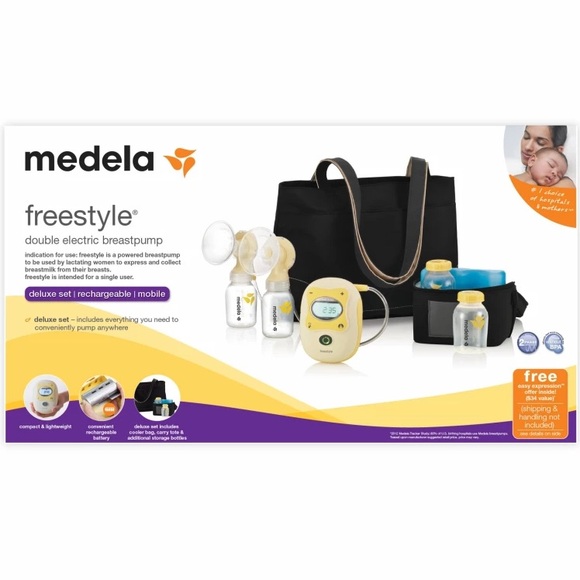 Medela Freestyle Portable Double Electric Breast Pump - Picture 2 of 12